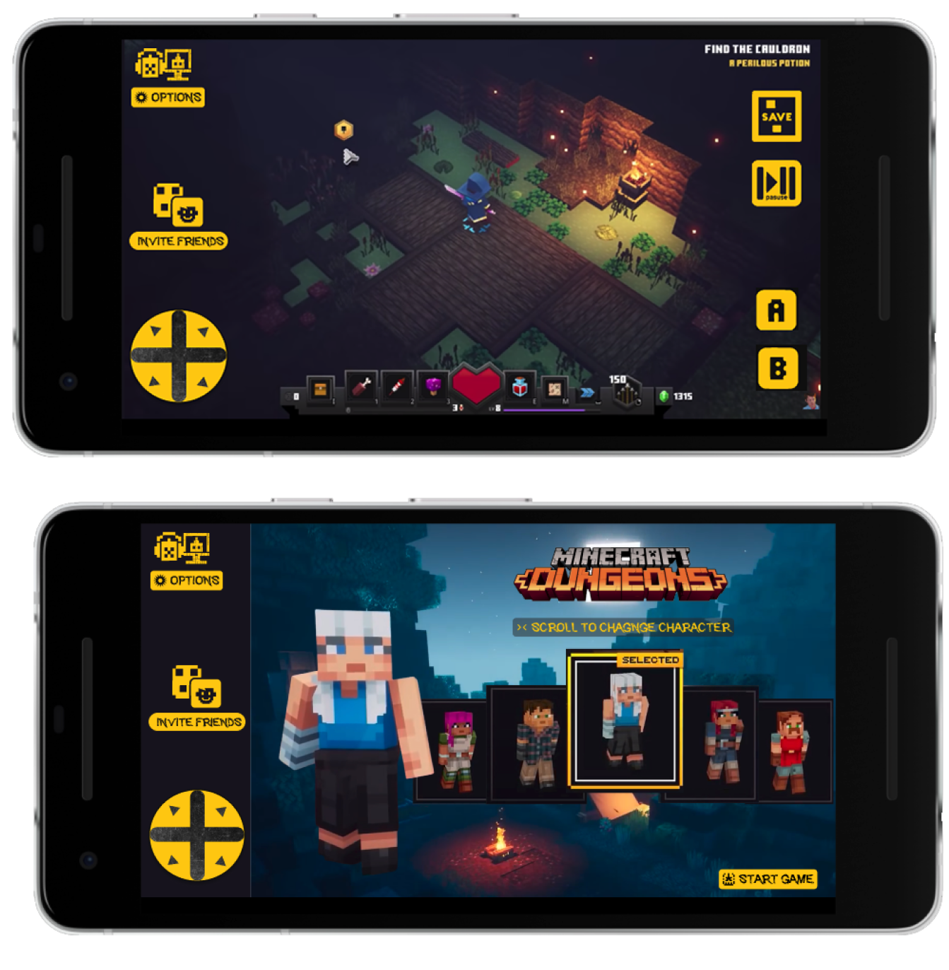 Mobile Version mockup android device